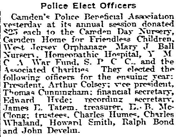 Philadelphia Inquirer, December 4, 1917