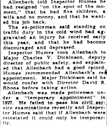 Camden Evening Courier, December 5, 1930 — clipping 2