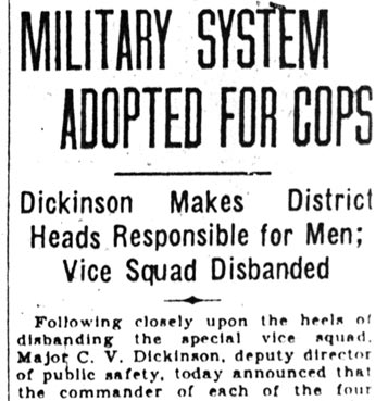 Camden Evening Courier, December 6, 1930 — Charles V. Dickinson article