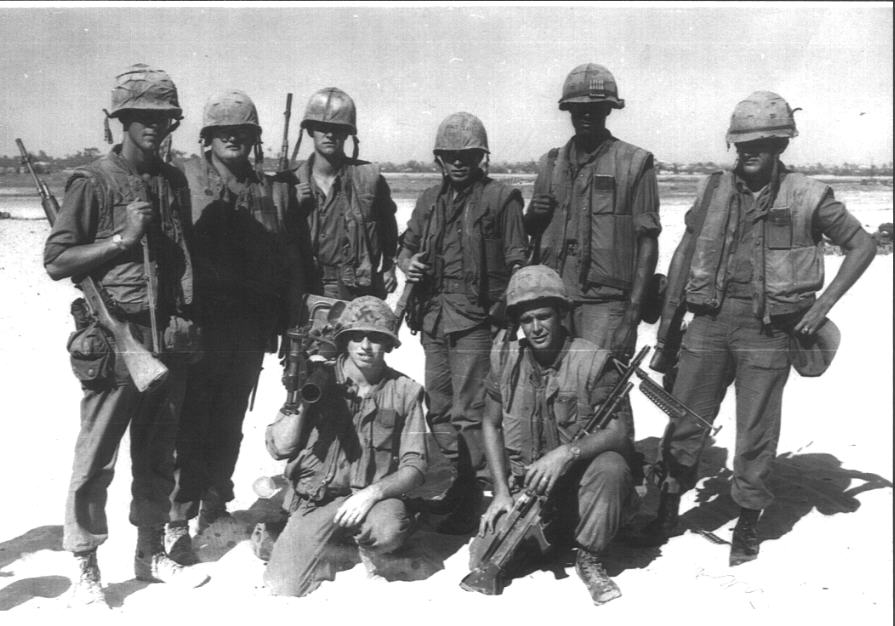 What was left of the 1st Squad, 3rd Platoon, Kilo Company, Vietnam