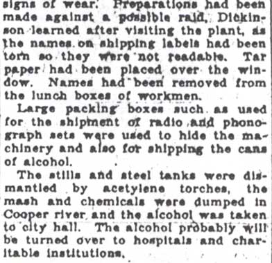 Camden Evening Courier, December 13, 1930 — continued