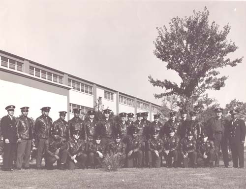 Camden police officers at Fort Dix training, October 19, 1970, including Ed Eldred