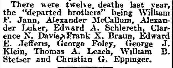 More Than 2000 Attend Moose Lodge of Sorrow (continued) — Philadelphia Inquirer, March 31, 1913