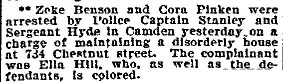Philadelphia Inquirer, August 27, 1906
