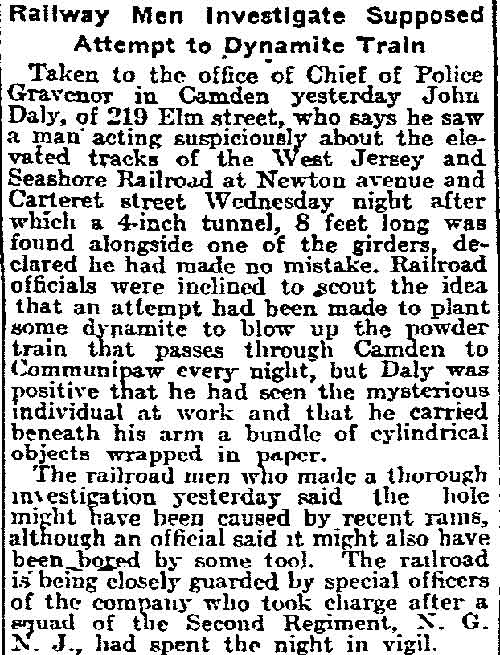 Philadelphia Inquirer, April 13, 1917 — Elisha Gravenor