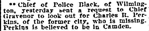 Philadelphia Inquirer, September 13, 1906 — Elisha A. Gravenor