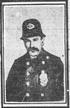 Ferdinand F. Sell, Camden Police Sergeant, from the Philadelphia Inquirer, December 13, 1903