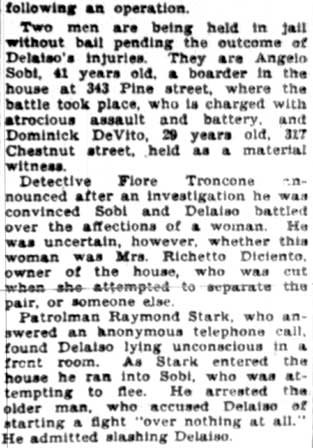 Camden Courier-Post, February 10, 1928 — Raymond Stark case clipping, part 2