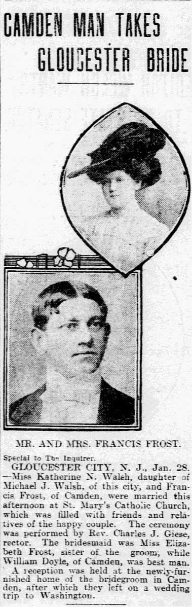 Philadelphia Inquirer, January 29, 1904