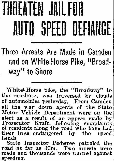 Philadelphia Inquirer, June 1, 1914