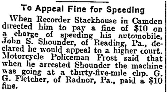 Philadelphia Inquirer, August 11, 1914