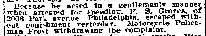 Philadelphia Inquirer, December 3, 1913