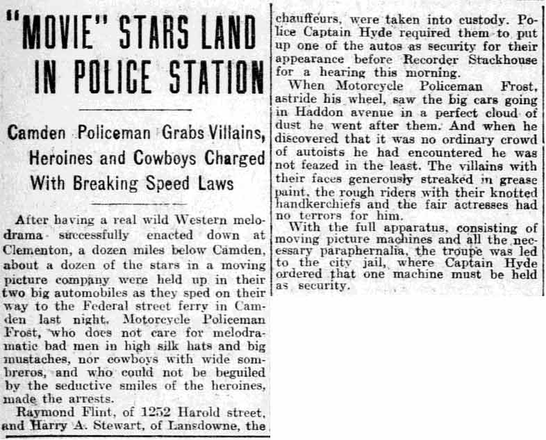 Philadelphia Inquirer, December 12, 1913