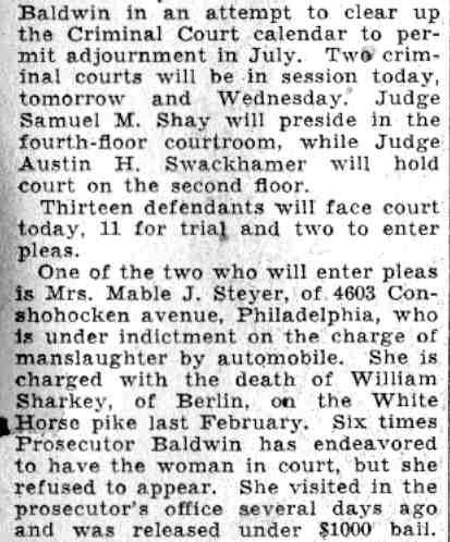 Two cops on trial, continued