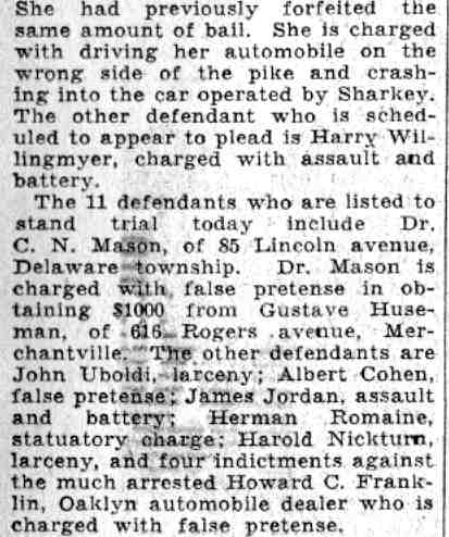 Camden Courier-Post, June 6, 1932 — clipping 4