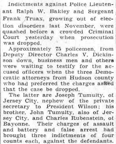 Bakley and Truax freed, continued