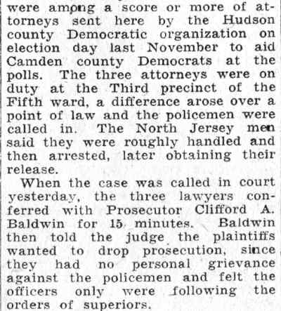 Bakley and Truax freed, continued