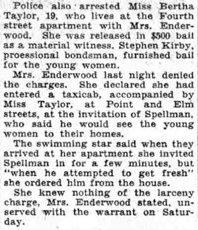Girl Swimmer Denies Taking Man's Watch, part 3