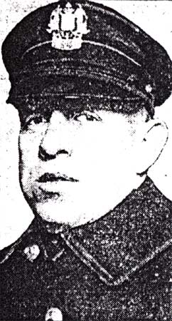Portrait of Sergeant Herbert Anderson, December 1930