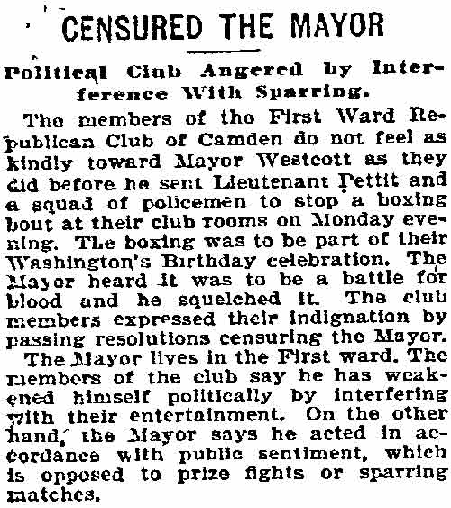 Philadelphia Inquirer, February 24, 1897