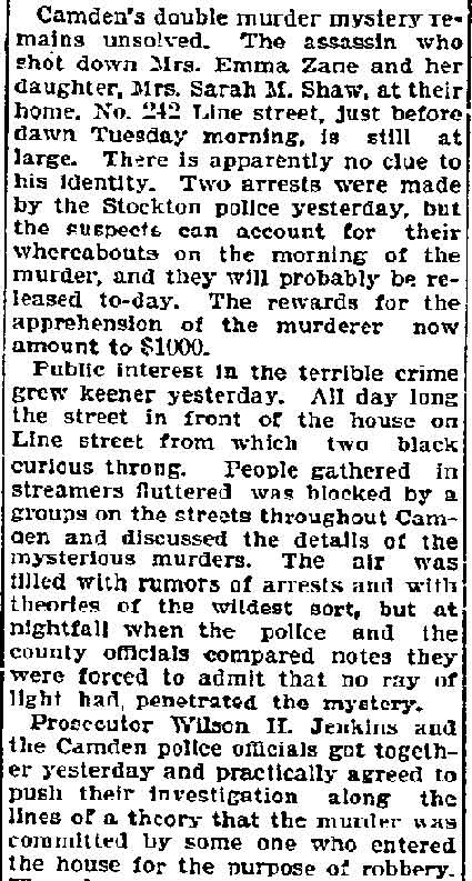 Philadelphia Inquirer, October 14, 1897 — continued