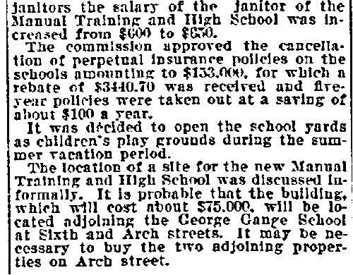 Thirteen Victims of the Reform Ax - Philadelphia Inquirer, June 19, 1898
