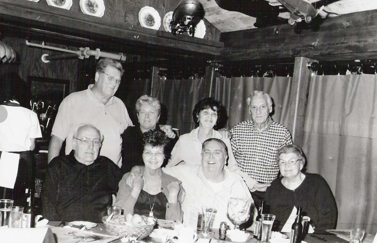 John C. Cleary with siblings and spouses