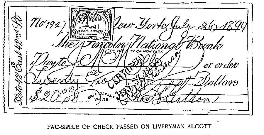 Philadelphia Inquirer, August 11, 1899, header