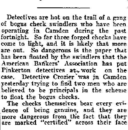 Philadelphia Inquirer, August 11, 1899, page 2