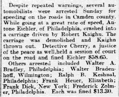 Philadelphia Inquirer, September 9, 1905, page 2
