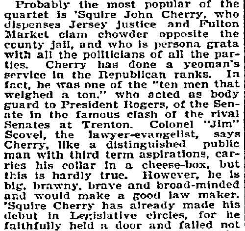 Republican Legislative Nominations - Philadelphia Inquirer, October 6, 1895