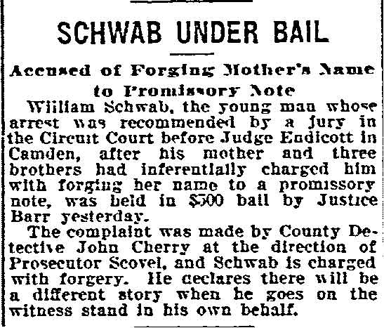 Philadelphia Inquirer, October 31, 1907