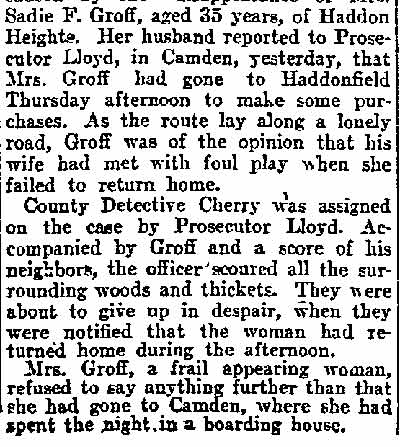 Philadelphia Inquirer, November 19, 1904, page 2