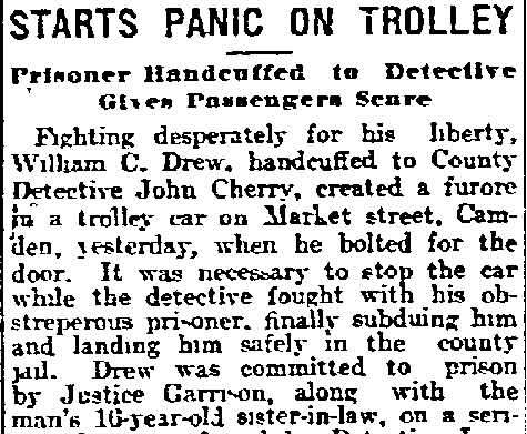 Philadelphia Inquirer November 22 1911, page 1