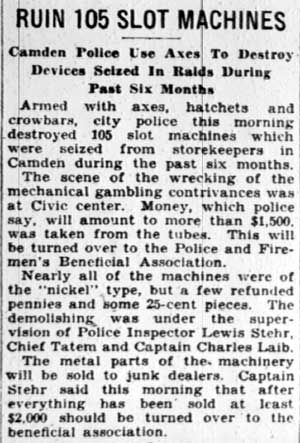 Camden Courier-Post, February 15, 1928 — second image