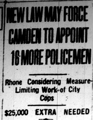 Camden Courier-Post, April 6, 1928, page 1