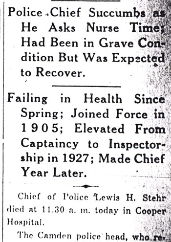 Camden Evening Courier, December 10, 1930 — clipping 2