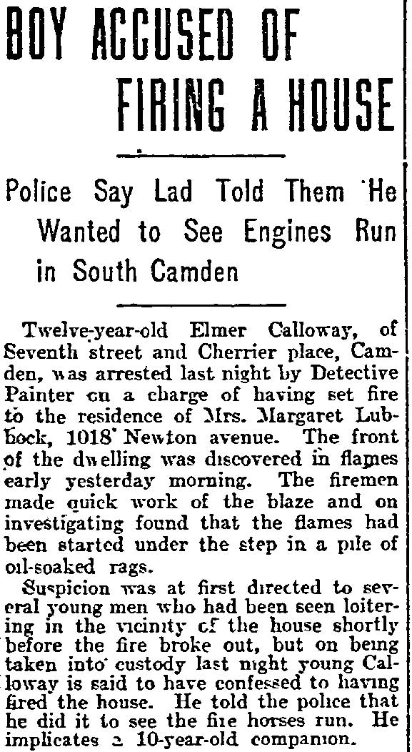 Philadelphia Inquirer, April 10, 1909
