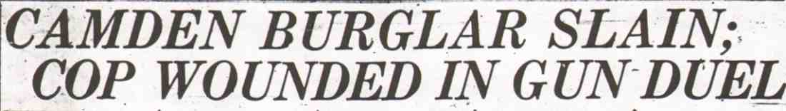 Courier-Post banner, August 24, 1931