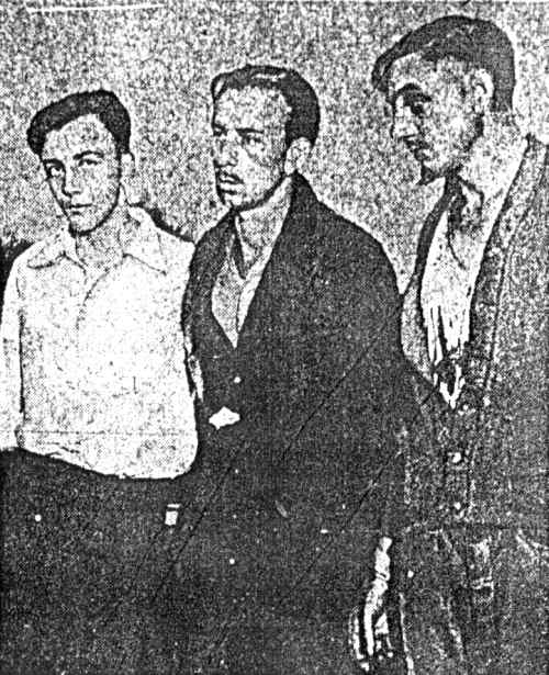 Alleged Pals of Slain Burglar - Camden Courier-Post, August 26, 1931
