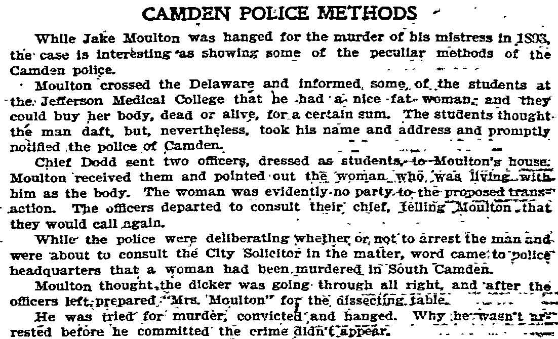 Philadelphia Inquirer, December 19, 1897