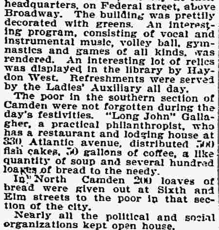 Philadelphia Inquirer, January 2, 1897, clipping 4