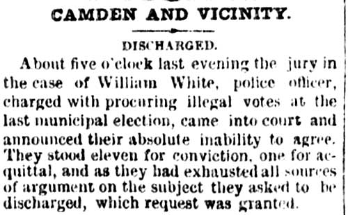 Philadelphia Inquirer, October 23, 1872 — Camden and Vicinity
