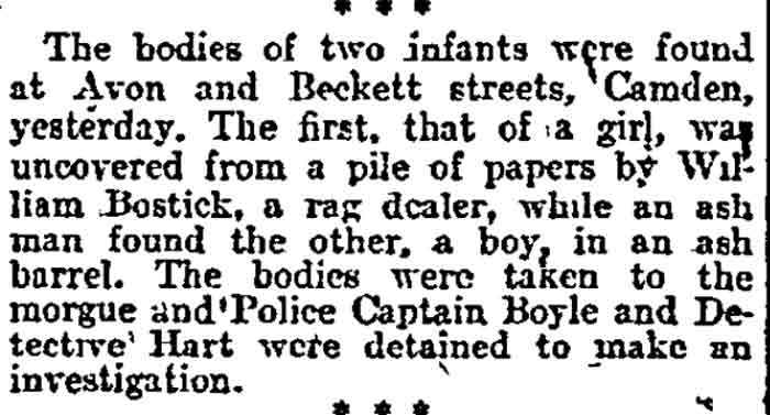 Philadelphia Inquirer, March 1, 1905