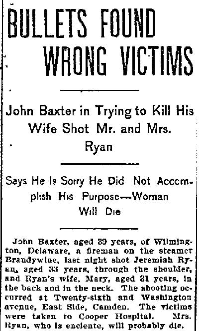 Philadelphia Inquirer, November 22, 1899 (part 1)