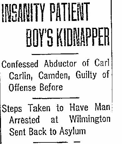 Philadelphia Inquirer, October 28, 1921, page 1