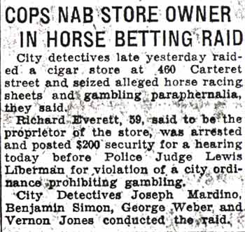 Cops Nab Store Owner in Horse Betting Raid