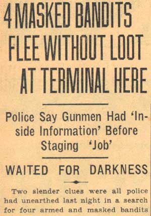 Camden Courier-Post, May 2, 1935 — Clifford Carr, car and bullets holdup case