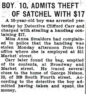 Camden Courier-Post, August 8, 1936 — Clifford Carr