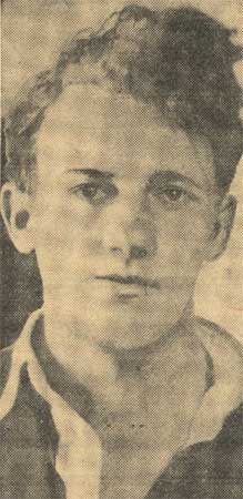 Earl Stainker, identified in police lineup, May 1934